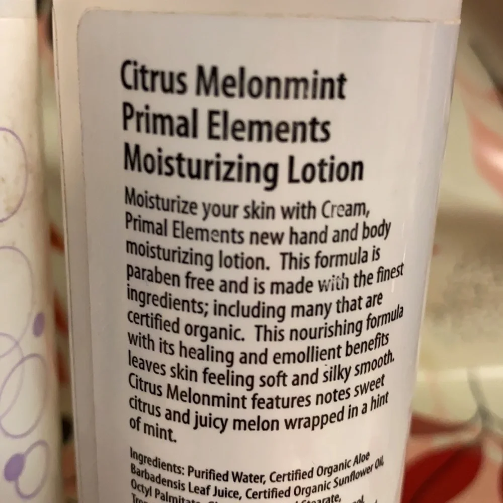 ❤️❤️❤️ HOST PICK!! Primal Elements Body Lotion Variety Mint Moisturizing Citrus